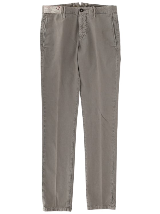 Incotex Straight-Leg Cotton-Blend Logo Jeans