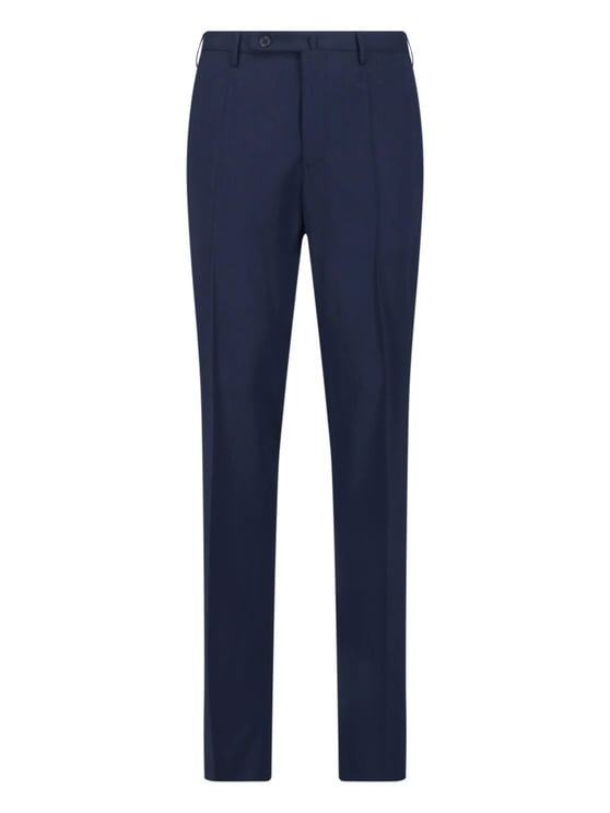 Incotex Virgin Wool Trousers – Navy