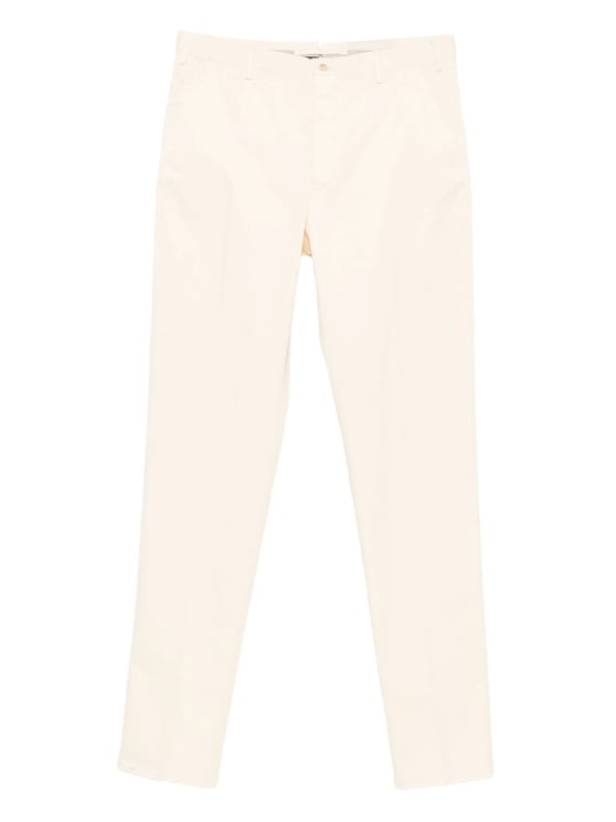 Incotex Black Slim Fit Minimalist Trousers