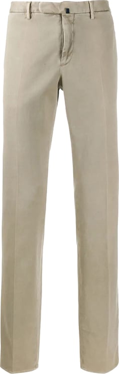 Incotex Beige Tight Fit Trousers