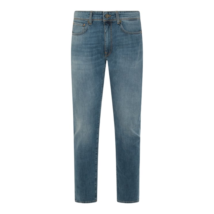 Incotex Straight-Leg Jeans With Five-Pocket Design And Subtle Fading
