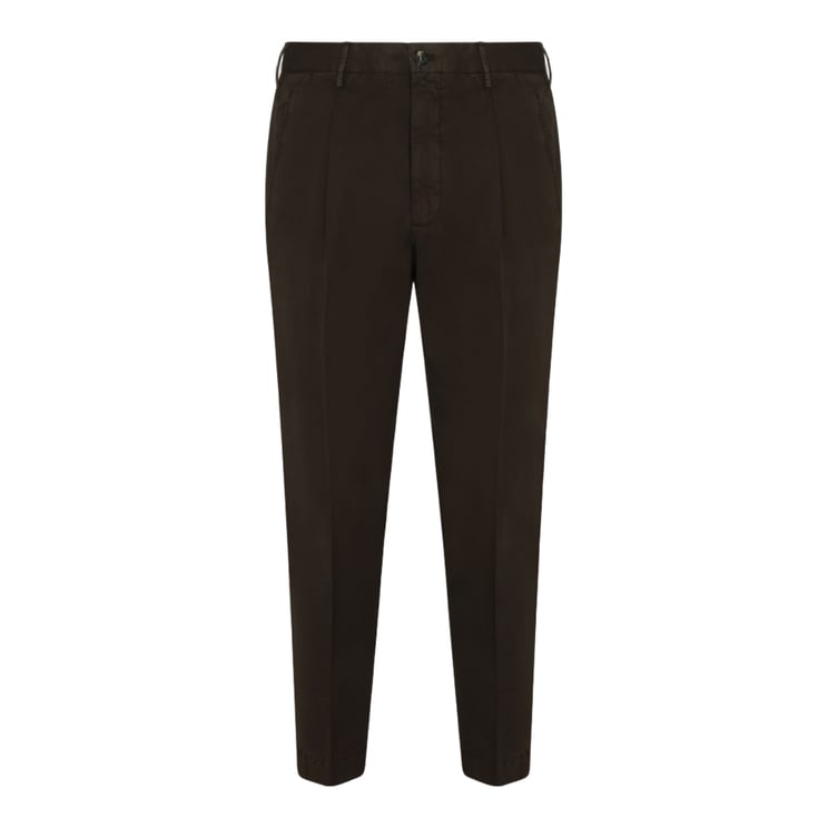 Incotex Tailored Fit Trousers With Flat Front And Clean Silhouette