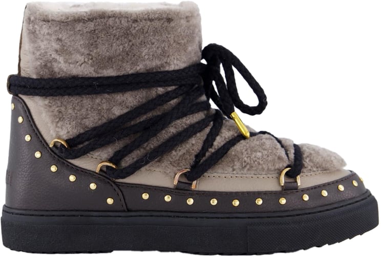 INUIKII Dames Curly Rock Boot Grijs