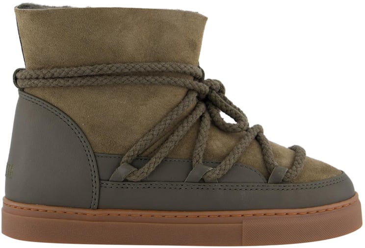 INUIKII Dames Classic Boot Olive Groen