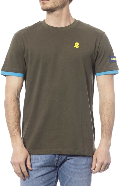 Invicta Invicta Green Cotton Men T-Shirt