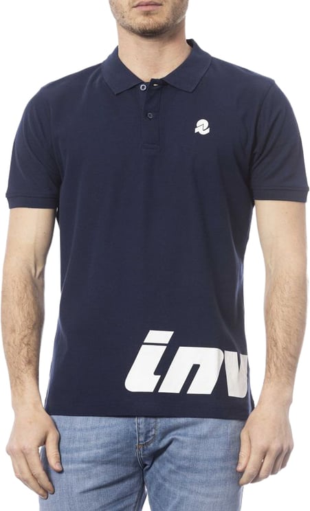 Invicta Invicta Blue Cotton Men Polo Shirt