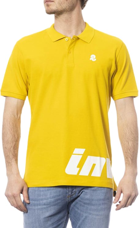 Invicta Invicta Yellow Cotton Men Polo Shirt