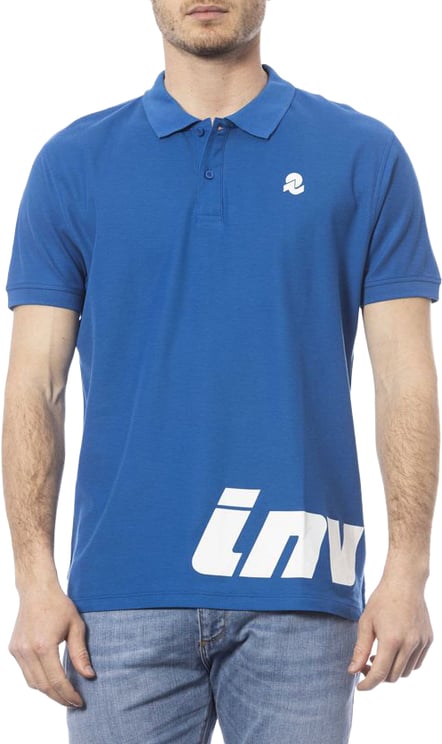 Invicta Invicta Blue Cotton Men Polo Shirt
