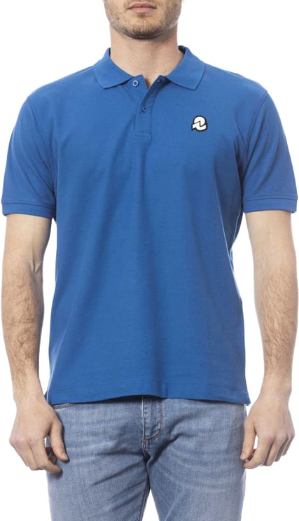 Invicta Invicta Blue Cotton Men Polo Shirt