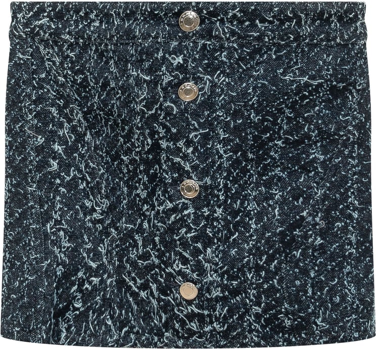 Iro Top Vanny Denim Effetto Marmorizzato