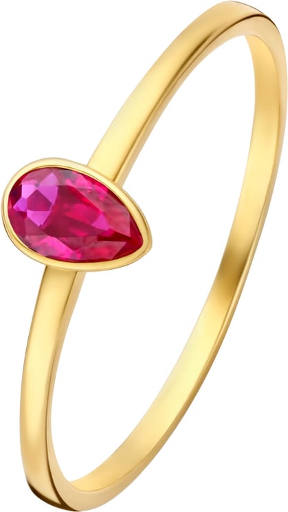 Isabel Bernard Isabel Bernard Baguette Roux - Ring - Goud