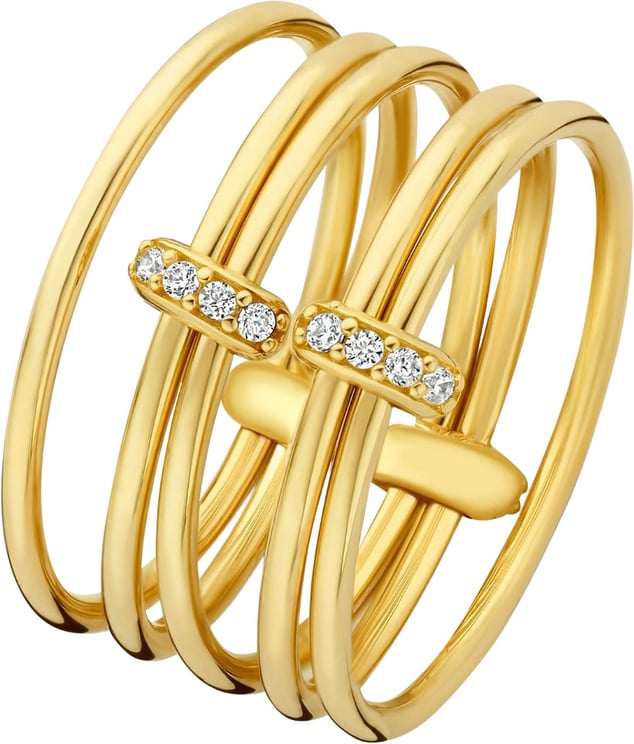 Isabel Bernard Isabel Bernard Cour d'Honneur Adora - Ring - Goud