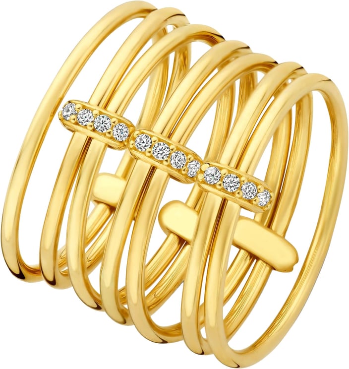 Isabel Bernard Isabel Bernard Cour d'Honneur Adora - Ring - Goud