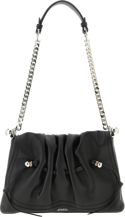 Isabel Marant Isabel Marant Black Calfskin Shoulder Bag