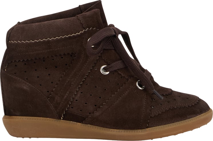Isabel Marant Sneakers with wedge and laces in leather