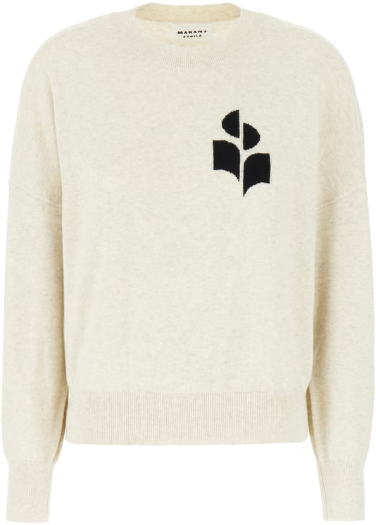 Isabel Marant Marant Etoile Melange grey cotton blend sweater