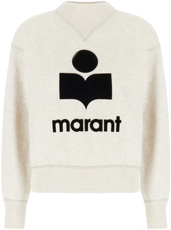 Isabel Marant Marant Etoile Ivory cotton blend sweatshirt