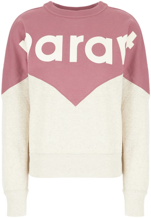 Isabel Marant Marant Etoile Two-tone cotton blend sweatshirt