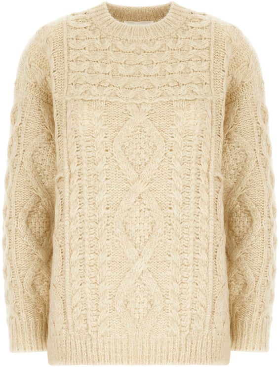Isabel Marant Marant Etoile Beige acrylic blend sweater