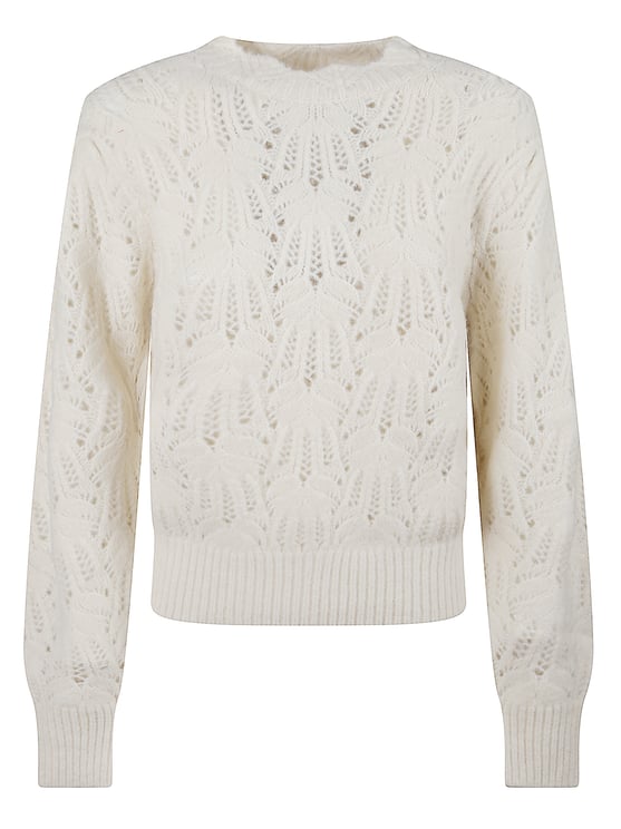 Isabel Marant Delicate Openwork Knit Celestine Sweater