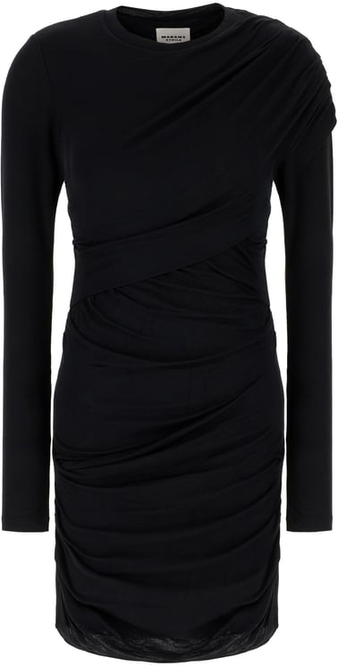 Isabel Marant Marant Etoile Black stretch modal dress