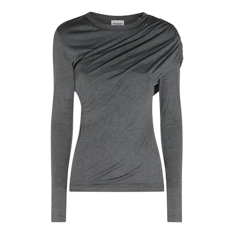 Isabel Marant Long Sleeves Round Neckline Top