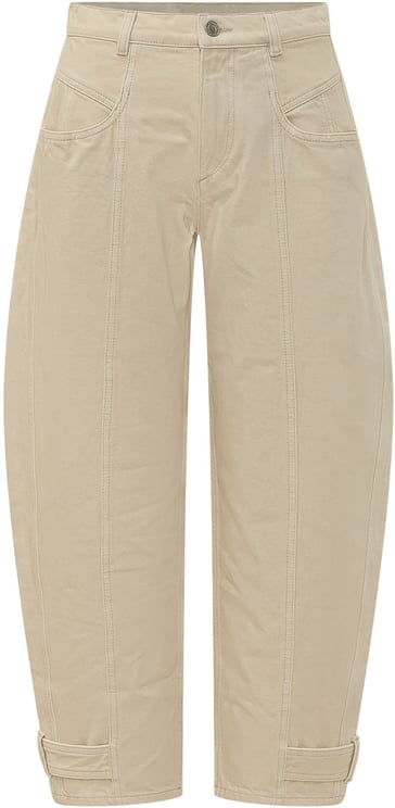 Isabel Marant Leja Pantaloni con Cuciture