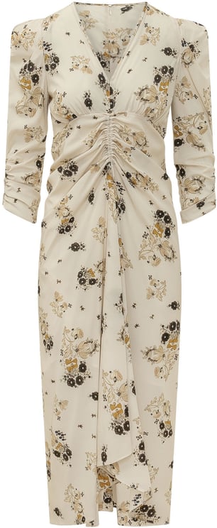 Isabel Marant Albini Abito Midi Drappeggiato