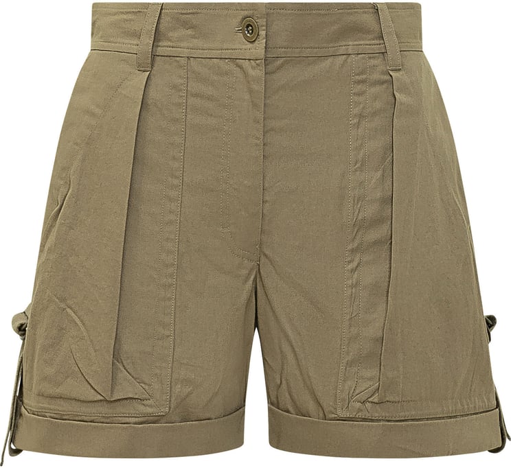 Isabel Marant Shorts Cargo a Vita Alta con Tasche Frontali