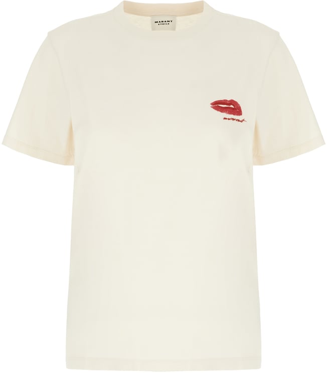 Isabel Marant Marant Etoile Sand cotton t-shirt
