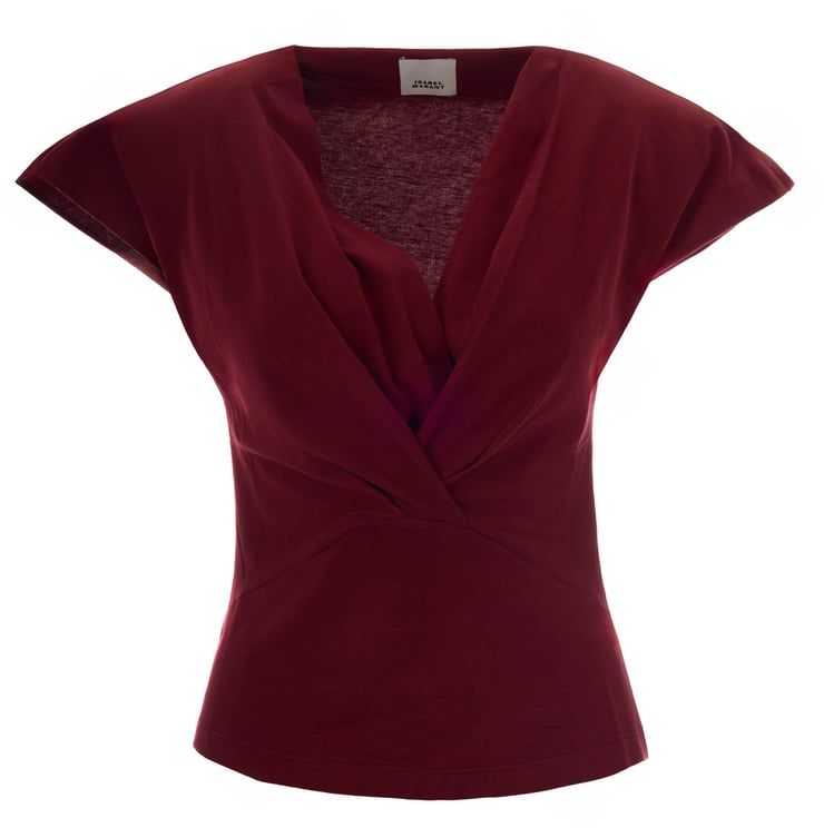 Isabel Marant Top Dark Burgundy