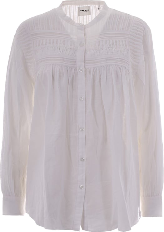 Isabel Marant Plalia Blouse in White