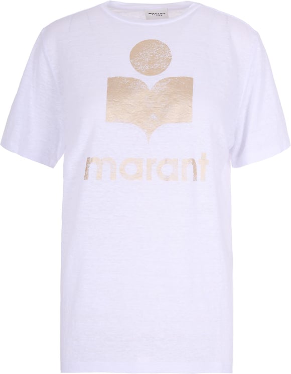 Isabel Marant T-Shirts And Polos White/Light Gold