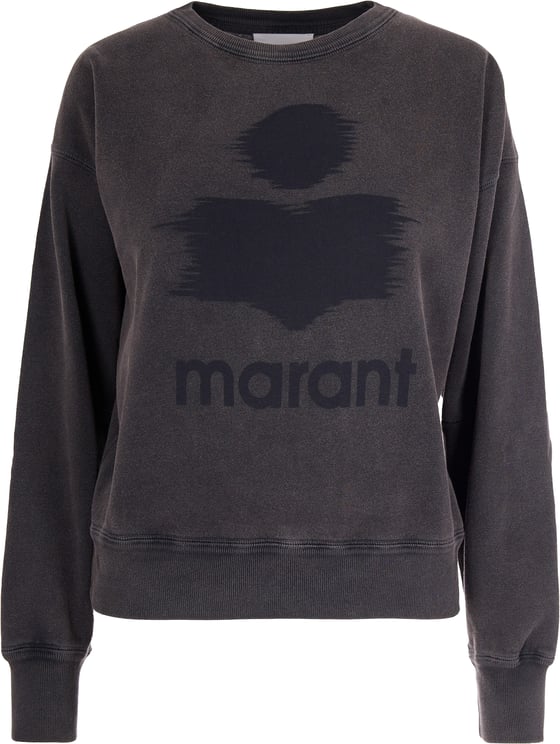 Isabel Marant Round Neck Brushed Cotton Sweatshirt