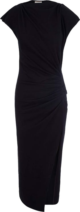 Isabel Marant Boat-Neck Jersey Long Dress