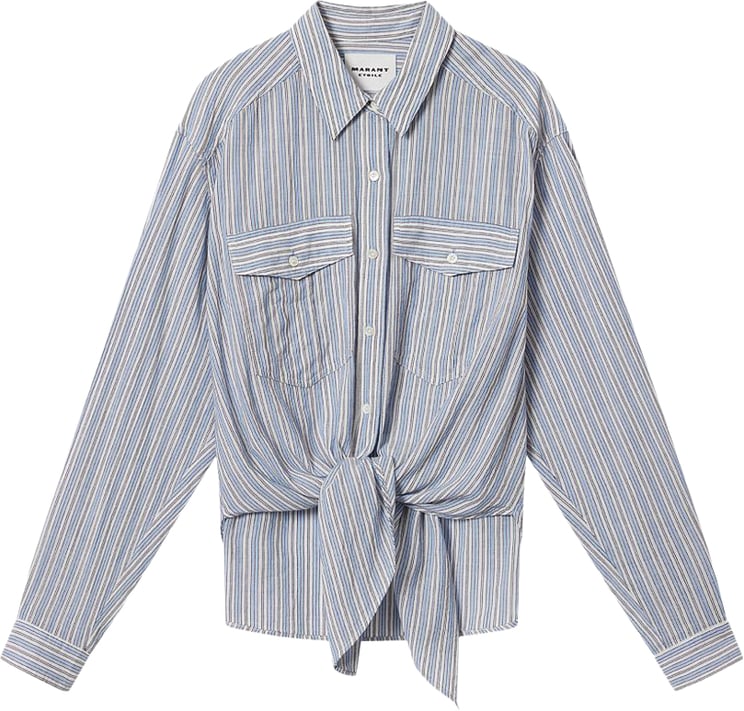Isabel Marant Shirts Clear Blue