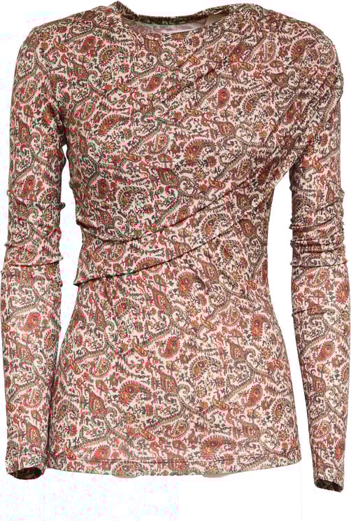 Isabel Marant Top Dressi In Soft Printed Jersey