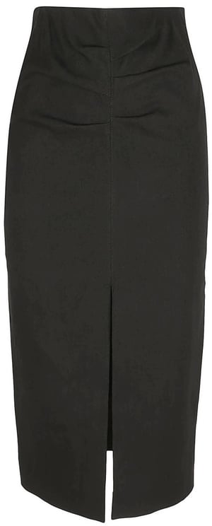 Isabel Marant Fitted Black Skirt