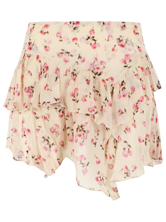 Isabel Marant Mini Skirt Beige