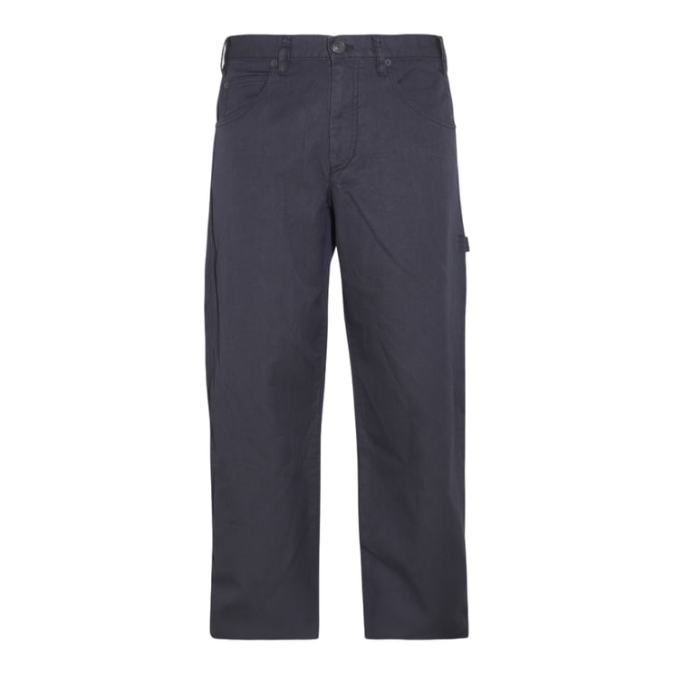 Isabel Marant Straight-Leg Trousers With Mid-Rise Waist And Functional Pockets