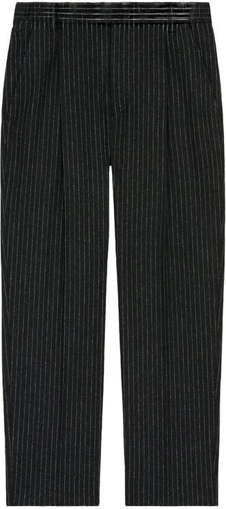 Isabel Marant pantalon en laine rayee