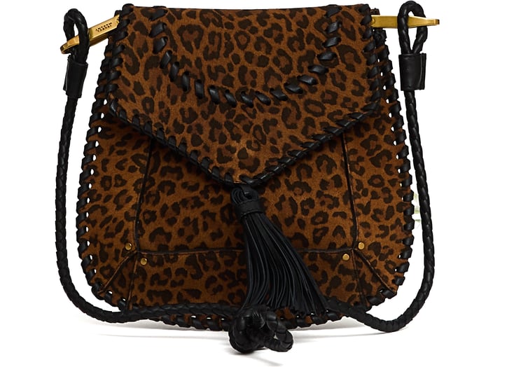 Isabel Marant Borsa A Tracolla Anahi In Pelle Leopardata