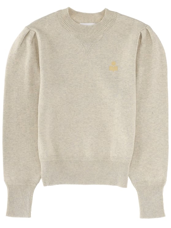 Isabel Marant Kelaya Cotton Wool Puffed Sweater