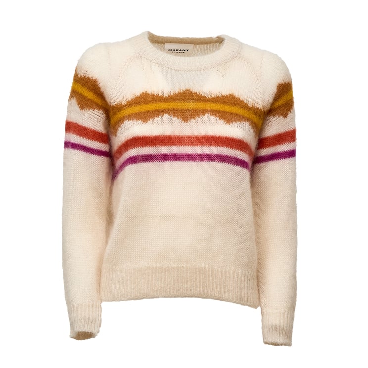 Isabel Marant Wool-Blend Monette Brushed Sweater