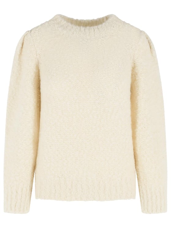 Isabel Marant 'Emma' Ivory Virgin Wool Blend Sweater