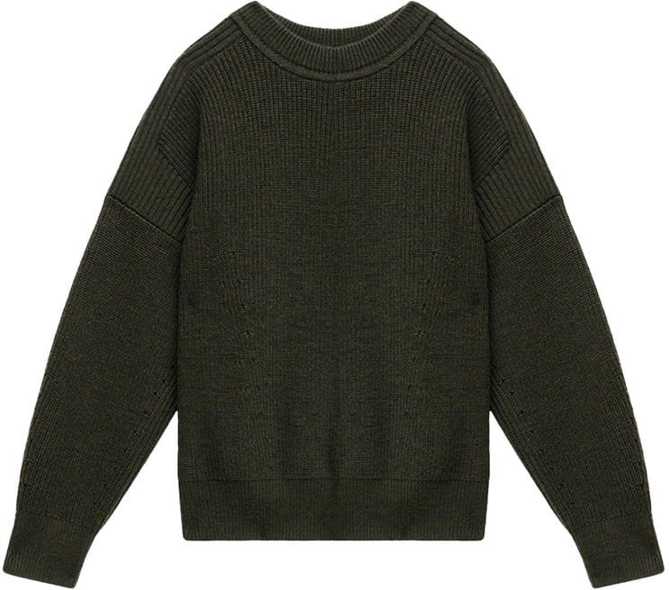 Isabel Marant pull barry en laine cotelee