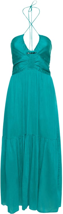 Isabel Marant Long turquoise dress with thin straps
