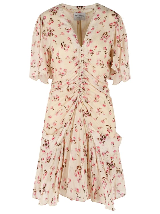 Isabel Marant 'Vivienne' Beige Viscose Dress