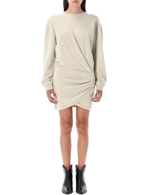 Isabel Marant Pipper Relaxed Fleece Mini Dress