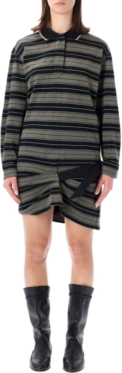 Isabel Marant Marant Étoile Isea striped polo mini dress